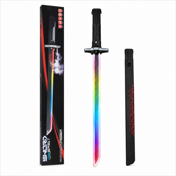 CYANS RGB Light Saber Toy Sword with LED Lights
