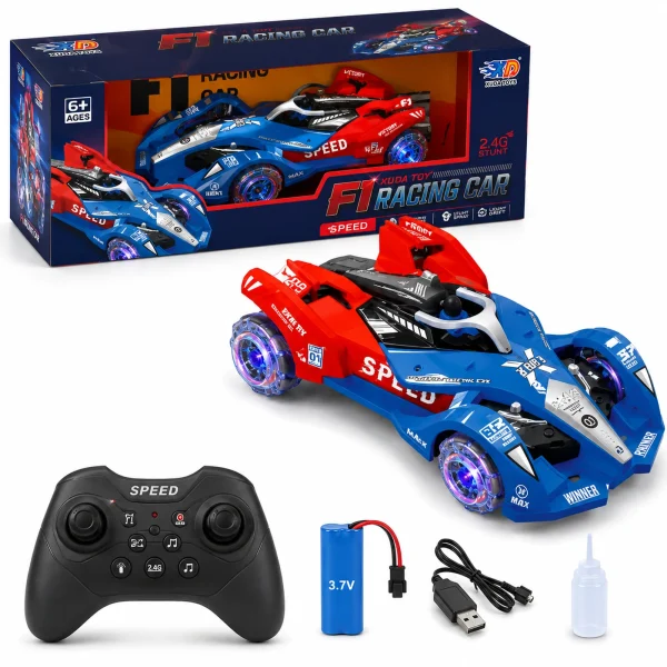 F1 Racing Car 2.4G Stunt RC Car – 360° Rotating Remote Control Racing Car